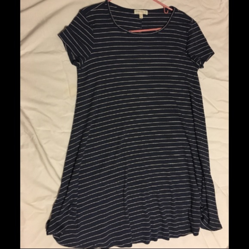 Ribbed T-Shirt Dress